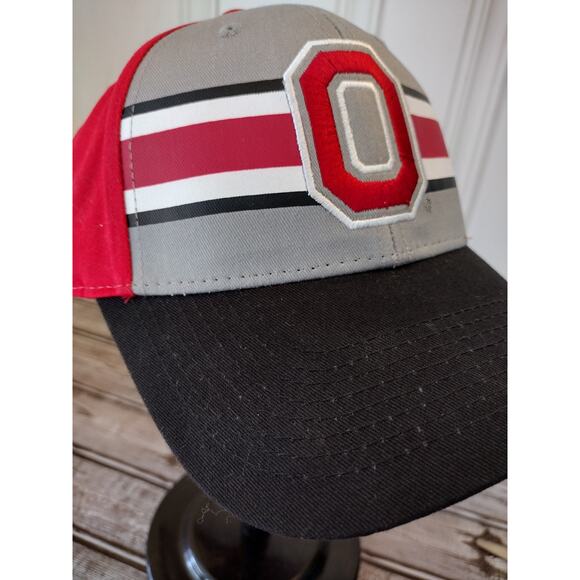 Ohio State x FAN1 | OSU "Block O" Embroidered Snapback Hat OSFM - Picture 2 of 11